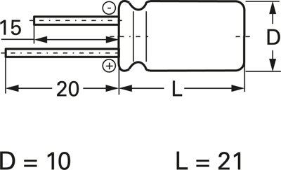 E-RY3042 Frolyt Electrolytic Capacitors Image 2