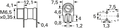 60-0715-10011-000 Tronser Variable Capacitors