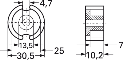 B65941A0000X022 EPCOS Ferrite cores Image 2