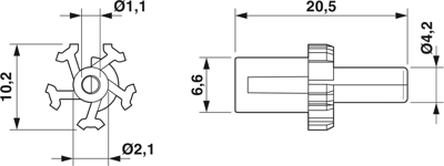 1404530 Phoenix Contact Accessories for Industrial Connectors Image 2