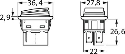 1932.3118 Marquardt Rocker Switches Image 2