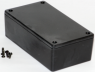 ABS enclosure, (L x W x H) 121 x 66 x 41 mm, black (RAL 9005), IP54, 1591XXCBK