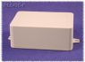 ABS enclosure, (L x W x H) 150 x 100 x 60 mm, light gray (RAL 7035), IP54, RL6435-F