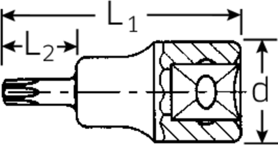 03100025 STAHLWILLE Screwdrivers, Bits and Bitholders Image 2