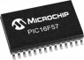 PIC microcontroller, 8 bit, 20 MHz, SOIC-28, PIC16F57-I/SO