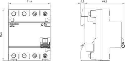 5SV3321-4 Siemens FI Circuit Breakers Image 2