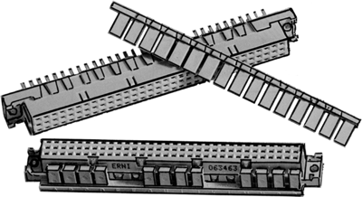 224411 ERNI DIN PCB Connectors