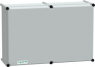 Polyester enclosure, (L x W x H) 180 x 540 x 360 mm, light gray (RAL 7035), IP66, NSYPLSP3654G