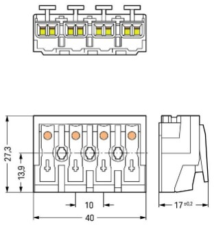 294-4014 WAGO Terminal Blocks Image 2