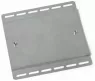Mounting plate, gray, for distribution boxes, 770-680