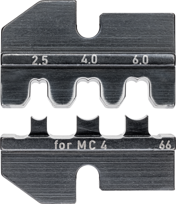 Crimping die for solar connectors, 2.5-6 mm², AWG 14-10, 97 49 66