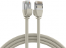 Patch cable highly flexible, RJ45 plug, straight to RJ45 plug, straight, Cat 6A, U/FTP, TPE/LSZH, 0.15 m, gray