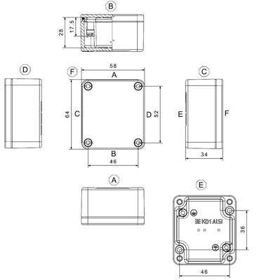 1565240000 Weidmüller General Purpose Enclosures Image 2