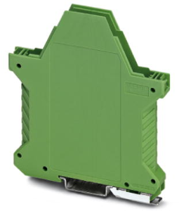 Plastic housing lower part, (L x W x H) 107.3 x 12.6 x 99 mm, green, IP20, 2906801