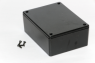 ABS enclosure, (L x W x H) 110 x 82 x 44 mm, black (RAL 9005), IP54, 1591XXSBK