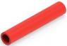 Butt connectorwith insulation, 0.3-1.42 mm², AWG 22 to 16, red, 27.05 mm