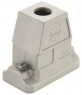 Grommet housing, size 10B, die-cast aluminum, M20, angled, screw locking, IP69/IPX9K/IP68/IP66, 19398100545