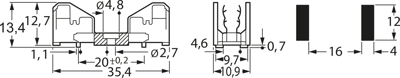 0031.8241 SCHURTER Fuse Holders Image 2