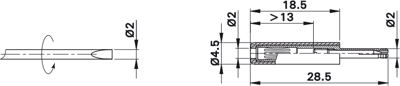 24.0159-21 Stäubli Electrical Connectors T&M Adapters Image 2