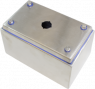 Stainless steel push button enclosure, (L x W x H) 126.49 x 115.06 x 201.676 mm, metal, IP69/IP69K, HYMPB1SS