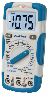 P 1075 PeakTech Multimeters Image 3