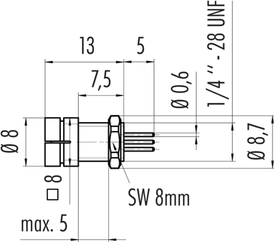 09 9765 20 04 binder Other Circular Connectors Image 2