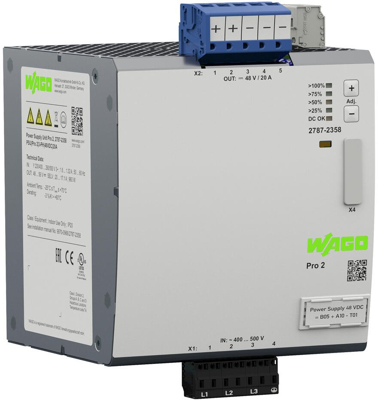 2787-2358 WAGO DIN Rail Power Supplies Image 1