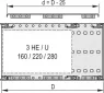 24560-083 SCHROFF Accessories for Enclosures