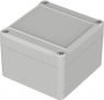 ABS enclosure, (L x W x H) 82 x 80 x 57 mm, light gray (RAL 7035), IP65, 63210200