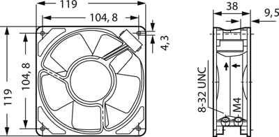 4650 Z ebm-papst Axial Fans Image 2