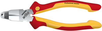 Z14117006SB Wiha Combination Pliers, Multi-Function Pliers Image 1