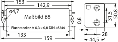 B84115E0000B060 EPCOS Interference suppression filter Image 2