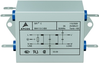 B84113H0000B116 EPCOS Interference suppression filter Image 1