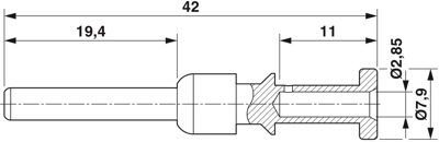 1244894 Phoenix Contact Crimp Contacts Image 2