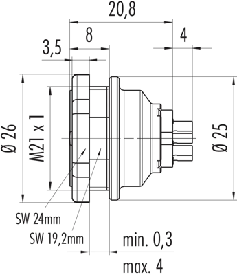 09 4832 80 08 binder Other Circular Connectors Image 2