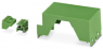 Polyamide housing top kit, (L x W x H) 45.85 x 45.2 x 99 mm, green, IP20, 2707754