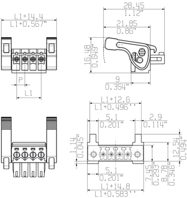 2442500000 Weidmüller PCB Connection Systems Image 3