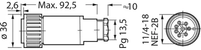 932842100 Hirschmann Automation and Control Other Circular Connectors Image 2