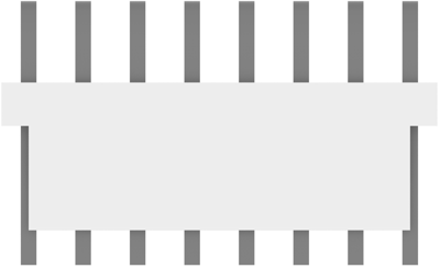 640389-8 AMP PCB Connection Systems Image 3