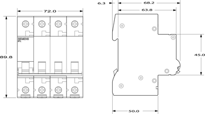 5TL1692-0 Siemens Circuit Breakers Image 2