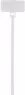 Cable tie, nylon, (L x W) 109 x 2.5 mm, bundle-Ø 1.5 to 22.1 mm, natural, -60 to 85 °C