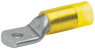 Insulated tube cable lug, 25 mm², 6.5 mm, M6, yellow