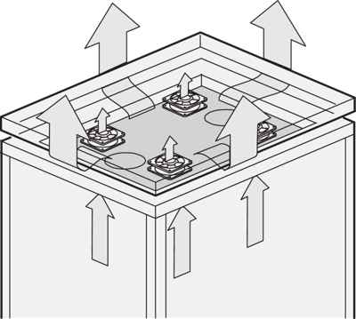 22117-821 SCHROFF Accessories for Enclosures