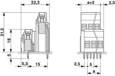 1721029 Phoenix Contact PCB Terminal Blocks Image 3