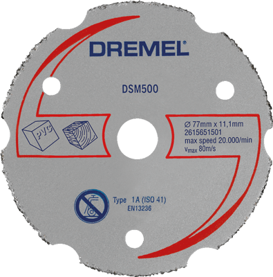 2615S500JB Dremel Drills, Mills, Mounted Points, Cutting Discs