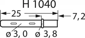 H 1040 PTR Accessories for Contact Probes