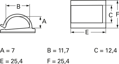 72.58.226 Cable Holders