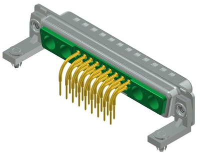 321WA4PAU99G40X CONEC D-Sub Connectors Image 2