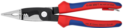 13 82 200 T Knipex Combination Pliers, Multi-Function Pliers