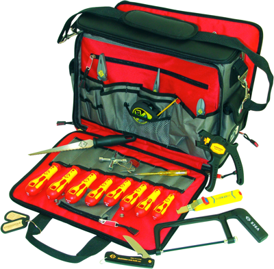 VDE electrician's toolbox, 19 pieces, C.K Tools, T1630 FKIT